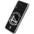NBA Golden State Warriors Black Animal Print Galaxy A50 Clear Case